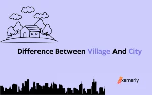 difference between village and city