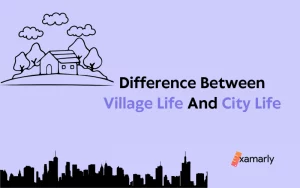 difference between village life and city life