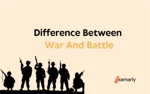 difference between war and battle
