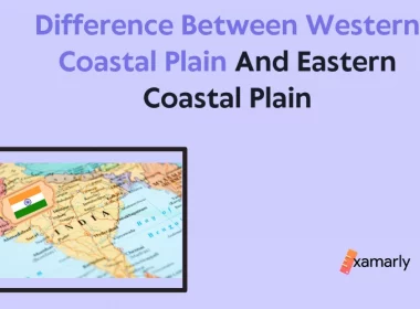 difference between western coastal plain and eastern coastal plain